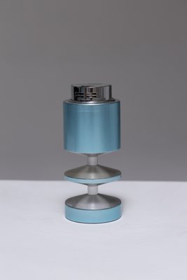 Blue Metal Lighter by Pierre Cardin, 1960s-QAC-2042203