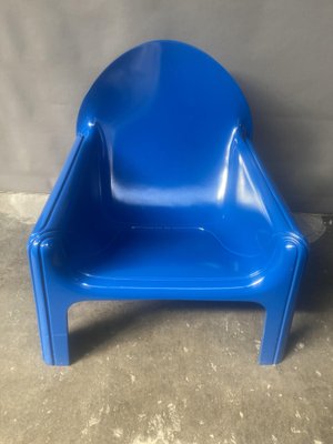 Blue Model 4794 Armchair by Gae Aulenti for Kartell, 1974-QVY-1807141