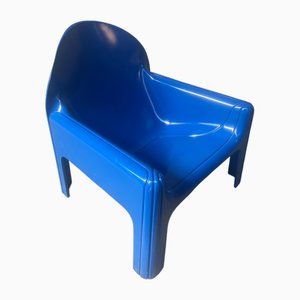 Blue Model 4794 Armchair by Gae Aulenti for Kartell, 1974-QVY-1807141