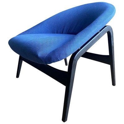 Blue Model Columbus Lounge Chair by Hartmut Lohmeyer for Artifort, 1950s-LL-902586