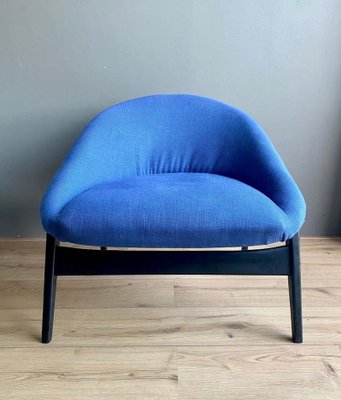 Blue Model Columbus Lounge Chair by Hartmut Lohmeyer for Artifort, 1950s-LL-902586