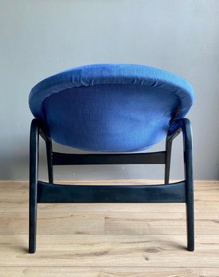 Blue Model Columbus Lounge Chair by Hartmut Lohmeyer for Artifort, 1950s-LL-902586