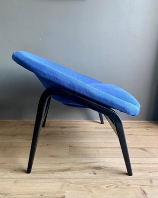 Blue Model Columbus Lounge Chair by Hartmut Lohmeyer for Artifort, 1950s-LL-902586