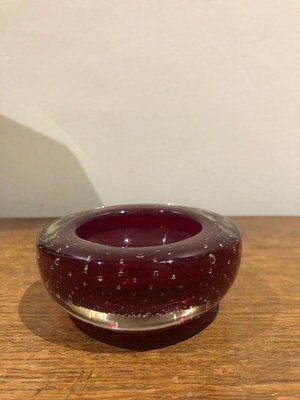 Blue Murano Glass Ashtray, 1970s-AVC-825616