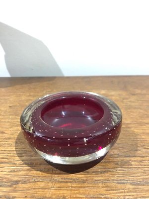 Blue Murano Glass Ashtray, 1970s-AVC-825616