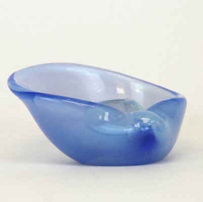 Blue Murano Glass Candleholder from Seguso, 1940s-NE-577360