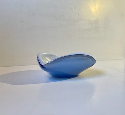 Blue Murano Glass Dish from Seguso, 1970s-LCR-1148625