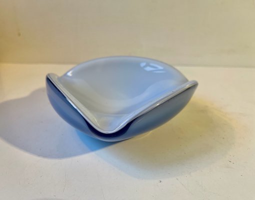 Blue Murano Glass Dish from Seguso, 1970s-LCR-1148625