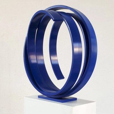 Blue Orbit Sculpture by Kuno Vollet-MDB-1803676