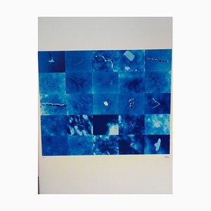 Blue - Original Silkscreen by Pino Settanni - 1970 ca. 1970-ZCI-760328