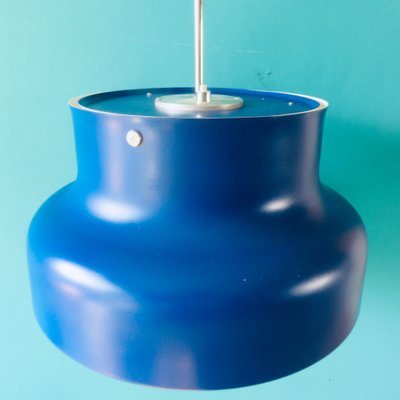 Blue Pendant Light by Anders Pehrsson for Ateljé Lyktan, Sweden, 1970s-AC-1783618