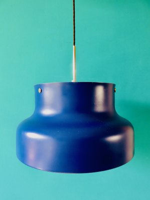 Blue Pendant Light by Anders Pehrsson for Ateljé Lyktan, Sweden, 1970s-AC-1783618