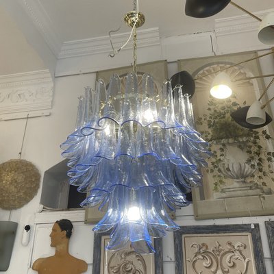 Blue Petals Ceiling Lamp-RFP-2033262