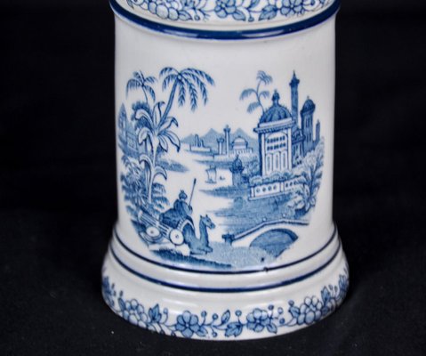 Blue Pharmacy Bottle from La Cartuja Pickman, 1960s-ROJ-632651