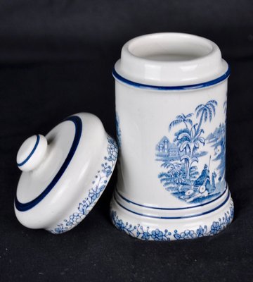 Blue Pharmacy Bottle from La Cartuja Pickman, 1960s-ROJ-632651