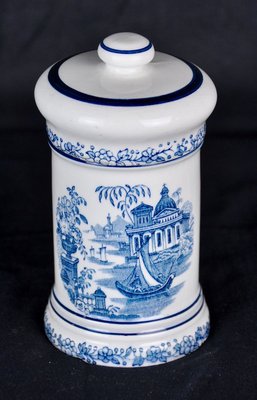 Blue Pharmacy Bottle from La Cartuja Pickman, 1960s-ROJ-632651