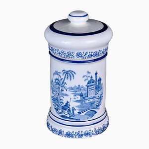 Blue Pharmacy Bottle from La Cartuja Pickman, 1960s-ROJ-632651