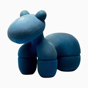 Blue Pony Stool by Eero Aarnio, 1970s-WN-1409909