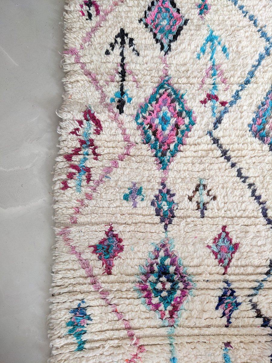 Blue & Purple Azilal Rug