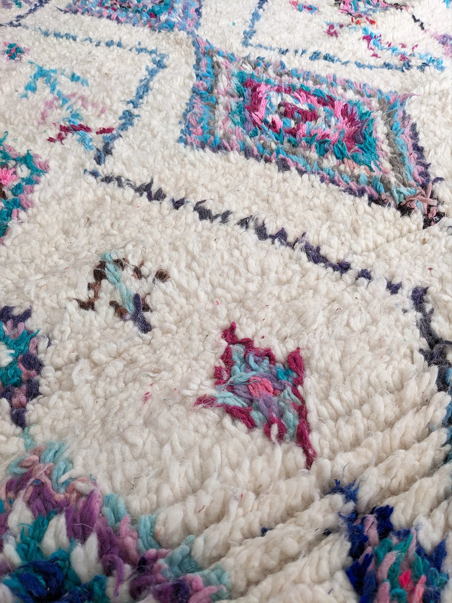 Blue & Purple Azilal Rug