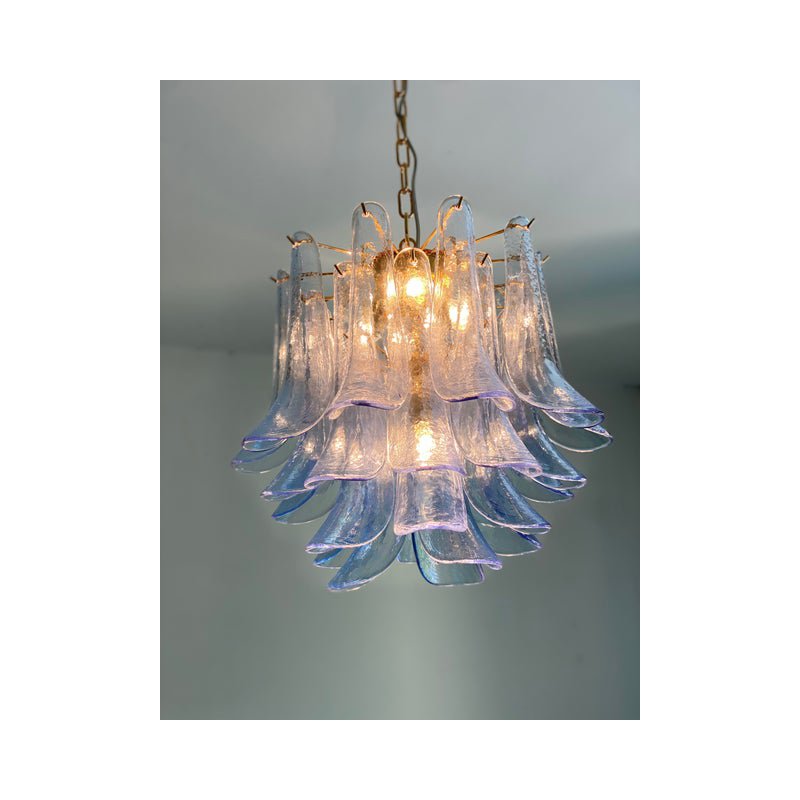 Blue Selle Murano Glass Chandelier from Simoeng