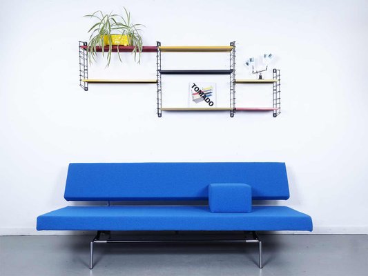 Blue Sofa Bed for attributed to Martin Visser for 't Spectrum, 1960s-PX-1784698