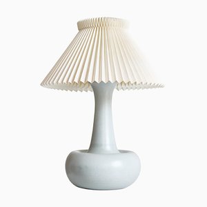 Blue Stoneware Table Lamp by Ole Bøgild for Le Klint, Denmark, 1970s-WRF-1441704