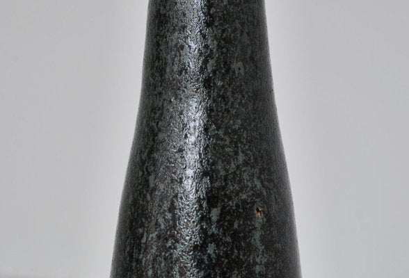 Blue Stoneware Vase by Ole Bjørn Krüger, 1960s-WRF-884232