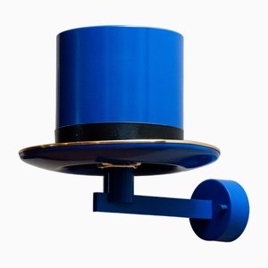 Blue Surreal Top Hat Model V298 Wall Light by Hans Agne Jakobsson for Hans-Agne Jakobsson Ab Markaryd, 1960s-JE-1738599