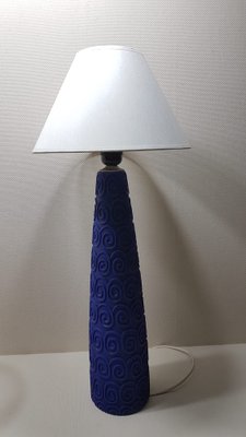 Blue Table Lamp by Antonio Abril for Lámparas Cebriá, 1999-JPD-549533