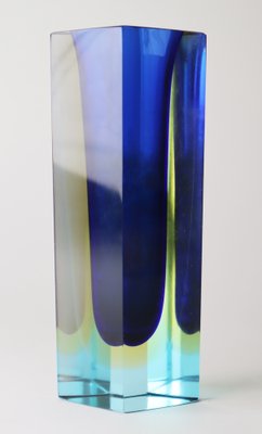 Blue Vase attributed to Flavio Poli for Seguso-ESB-1368410