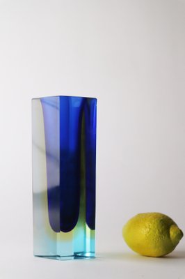 Blue Vase attributed to Flavio Poli for Seguso-ESB-1368410