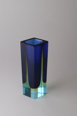 Blue Vase attributed to Flavio Poli for Seguso-ESB-1368410