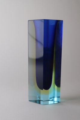 Blue Vase attributed to Flavio Poli for Seguso-ESB-1368410