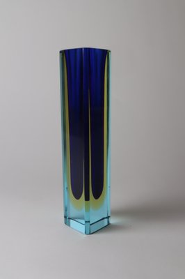 Blue Vase attributed to Flavio Poli for Seguso-ESB-1368410