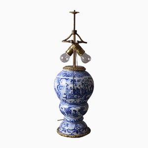 Blue Vase Table Lamp from Gerhard Wolbeer, Berlin-ESB-1376987