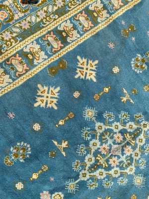 Blue Vintage Tunisian Rug-YMM-1062213