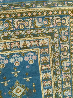 Blue Vintage Tunisian Rug-YMM-1062213