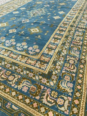 Blue Vintage Tunisian Rug-YMM-1062213