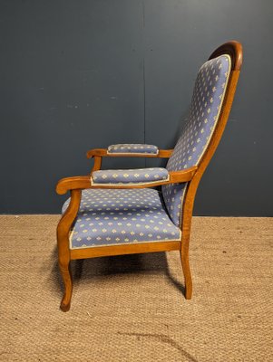 Blue Voltaire Armchair in Cherry-HLV-1794094