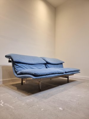 Blue Wave Sofa by Offredi for Saporiti Italia-GNW-1138426