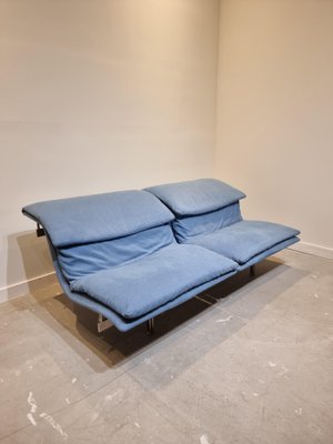 Blue Wave Sofa by Offredi for Saporiti Italia-GNW-1138426