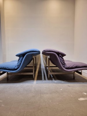 Blue Wave Sofa by Offredi for Saporiti Italia-GNW-1138426