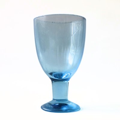 Blue Wine Glasses by Kerttu Nurminen for Iittala, Set of 4-JKV-2032998