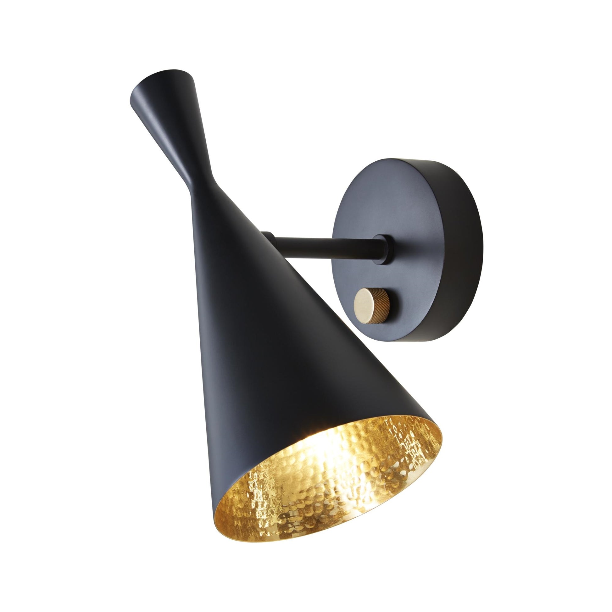 Beat Wall Lamp by Tom Dixon #Black & Brass