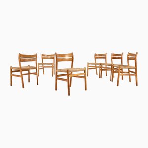 Bm-1 Chairs by Børge Mogensen for C.M. Madsens Møbelfabrik, 1960s, Set of 6-ERF-2040549