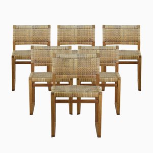 BM 61 Chairs by Børge Mogensen for Lauritsen & Søn, Set of 6-RNM-951800