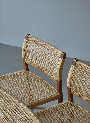 Bm61 Dining Chairs by Børge Mogensen for P. Lauritsen & Son, 1950s, Set of 6-WRF-1798493