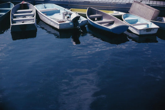 Boats in the Harbor, Rockport, Maine, 1984