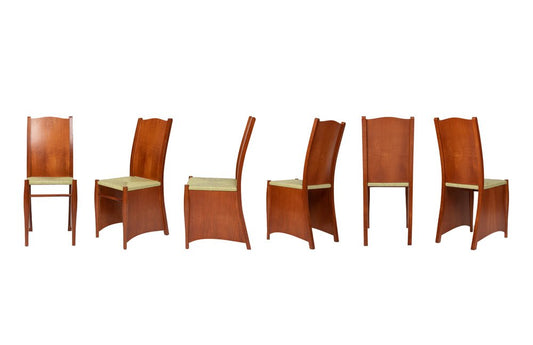 Bob Dubois Chairs by Philippe Starck for Driade, 1990s, Set of 12